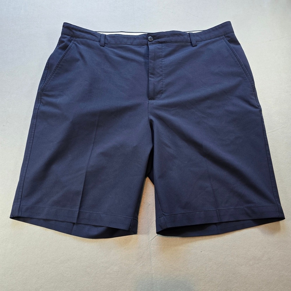 FootJoy Men's Golf Shorts Size 40 Navy Blue Stretch Performance Flat Front